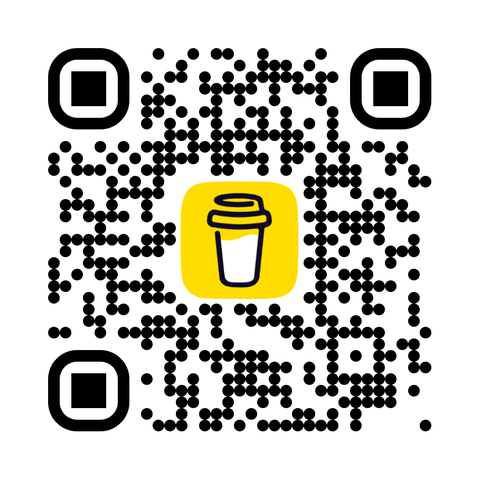QR code that opens Waypoint's Buy Me a Coffee page.
